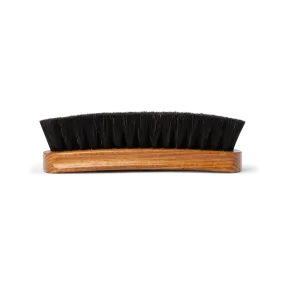 6 Inch 100% Horsehair Shine Brush - Black