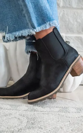 Corkys Cauldron Black Booties - Final Sale