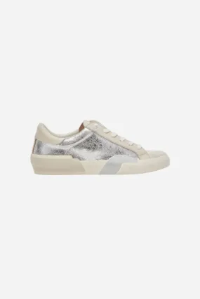 Dolce Vita Zina Sneakers in Chrome Distressed Leather