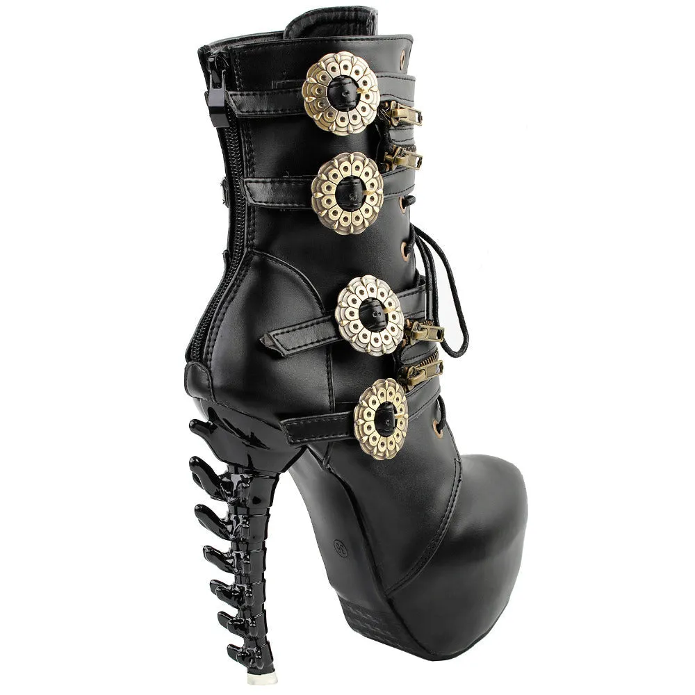 Steampunk Booties