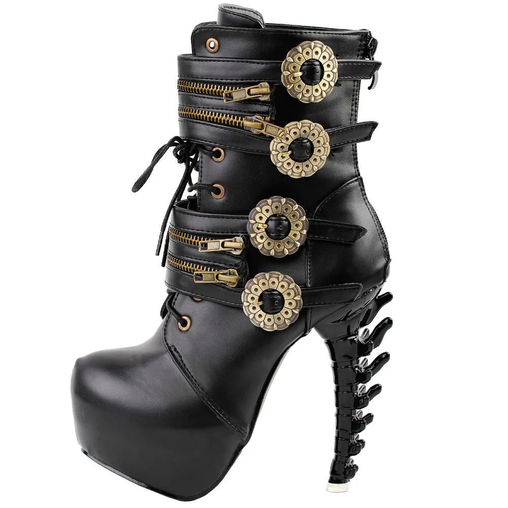 Steampunk Booties